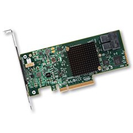 LSI MegaRAID SAS 9341-8i, 12Gb/s, SAS/SATA 8-port, RAID 0/1/5/10/50, PCI-E 3.0 x8, SGL