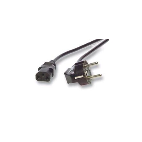 Eurocase kabel napájecí / síťový 220V, 1,8m, HQ, C13 - Schuko