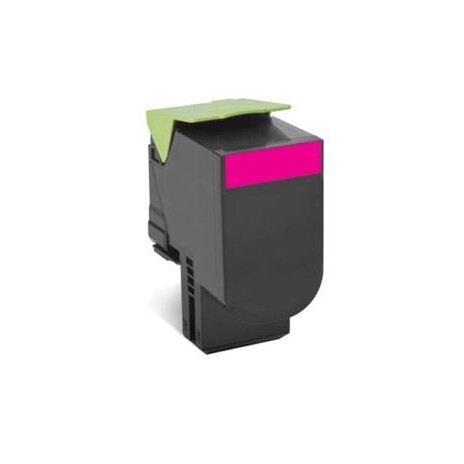 Lexmark 802HM CX410, CX510, Magenta High Yield Return Program Toner Cartridge 3k