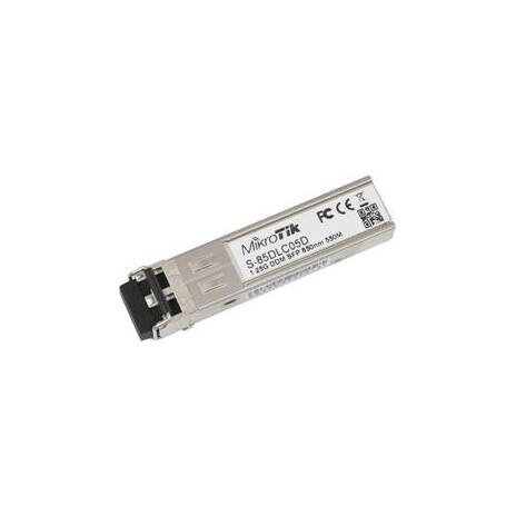MikroTik optický modul SFP, MM, 1.25Gbit, 850nm, LC duplex; dosah 550m