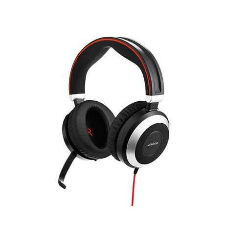 Jabra náhlavní souprava Evolve 80 UC, NC, stereo, MS