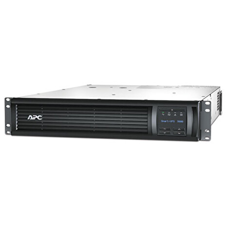 APC Smart-UPS 3000VA LCD RM 2U - černá, 2,7 kW, hloubka 68 cm + management card