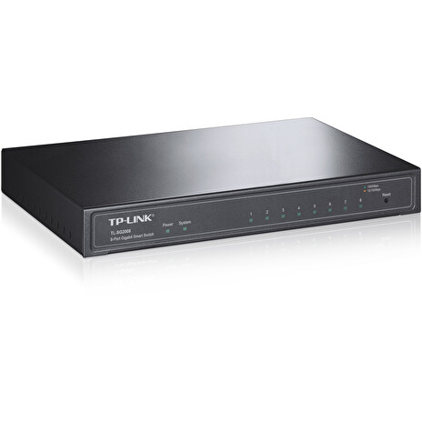 TP-Link TL-SG2008 Smart Switch 8x10/100/1000Mbps, VLAN, STP, IGMP, SNMP...