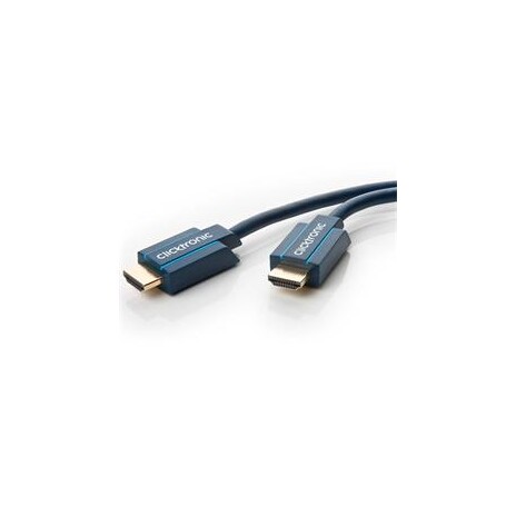 ClickTronic HQ OFC kabel HDMI High Speed s Ethernetem, zlacené, 4K@60Hz, 10m
