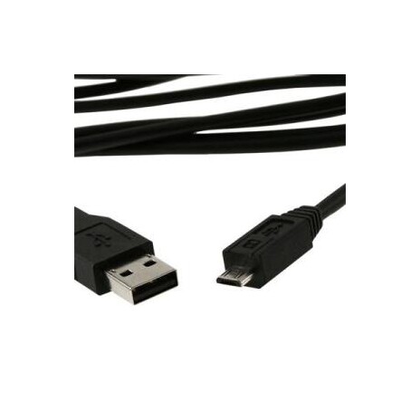 USB Kabel A Male/Micro B Male 2.0 Black HQ 1,8m