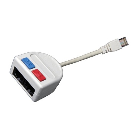 Rozdvojka počítač/počítač 2 x RJ45 UTP