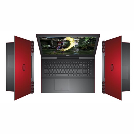 DELL Inspiron 15 7000 Gaming (7567)/ i7-7700HQ/ 8GB/ 1TB SSHD/ GTX 1050 Ti 4GB/ 15.6" FHD/ W10/ červený/ 2YNBD on-site
