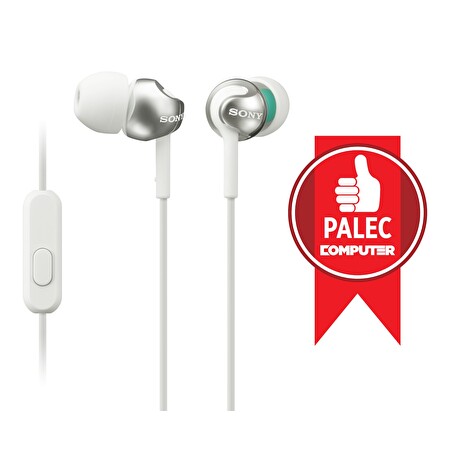 SONY sluchátka do uší MDREX110APW/ drátová/ 3,5mm jack/ citlivost 103 dB/mW/ bílá