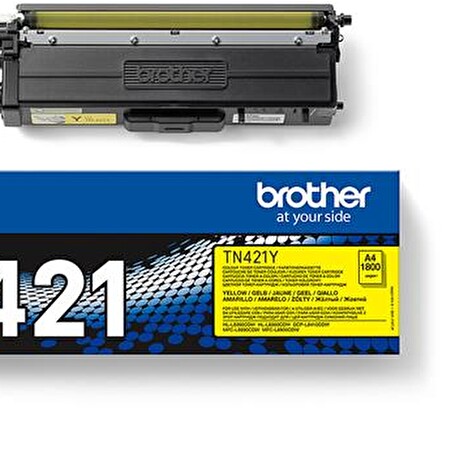 Brother - TN-421Y, toner yellow (až 1 800 stran)
