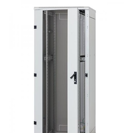 Rack Triton 19'' stojanový 32U/800x800 prosklené dveře, šedý
