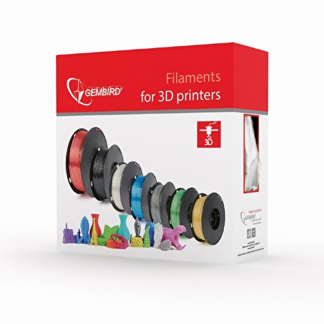 Filament Gembird ABS Black | 1,75mm | 1kg