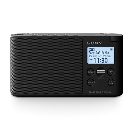 SONY XDR-S41DB Lehké a přenosné DAB/DAB+/FM rádio Black