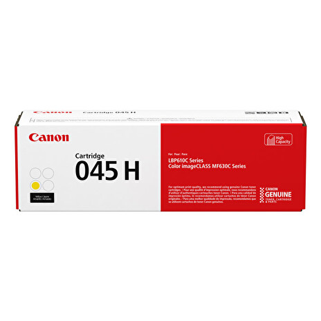 Canon CRG-045H Y (CRG045H) - toner yellow, vysoká kapacita, 2200 stran