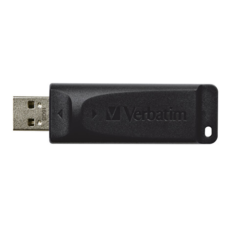 Verbatim Store & Go Slider flashdisk 32GB, čtení 10mb/s, zápis 4MB/s, černý