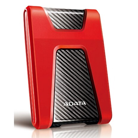 ADATA externí HDD 2TB HD650 USB 3.1 2.5" guma/plast (5400 ot./min) červený