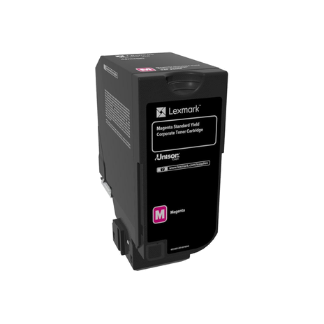 Lexmark - Purpurová - originál - kazeta s barvivem LCCP, LRP, Lexmark Corporate - pro Lexmark CS720de, CS720dte, CS725de, CS725dte, CX725de, CX725dhe, CX725dthe