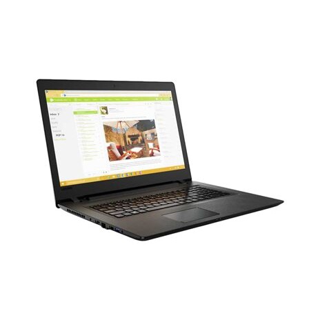 Lenovo V110-17IKB 80V2 - Core i3 7100U / 2.4 GHz - Win 10 Home 64-bit - 4 GB RAM - 1 TB HDD - DVD-zapisovačka - 17.3" TN 1600 x 900 (HD+) - Radeon R5 M430 / HD Graphics 620 - Wi-Fi, Bluetooth - šedá