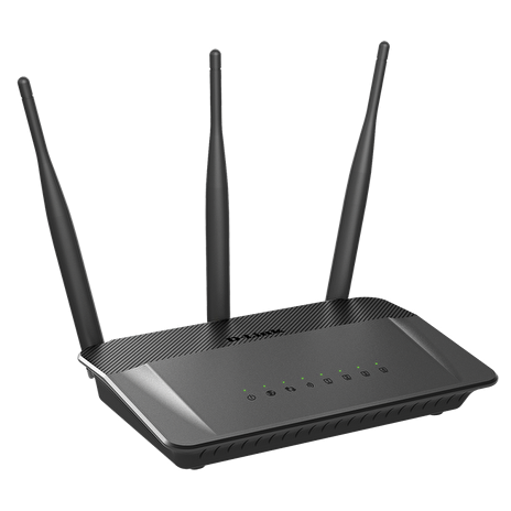 D-Link Wireless AC750 Dual Band 10/100 Router s externí anténou