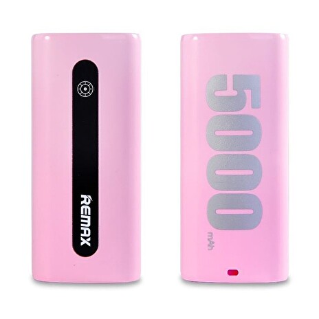 Power bank 5000mAh, Remax Proda E5, barva růžová