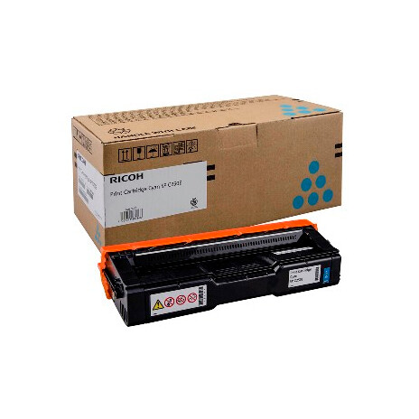 Ricoh - toner 407544 (SP C250DN, C250SF) 1600 stran, azurový