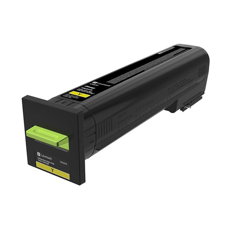 Lexmark - Extra High Capacity - žlutá - originál - kazeta s barvivem LCCP, Lexmark Corporate - pro Lexmark CS820de, CS820dte, CS820dtfe