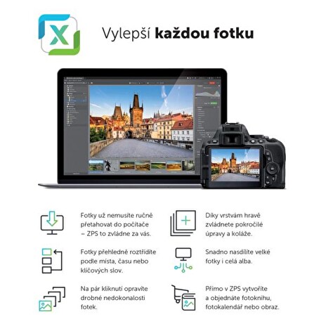 Zoner Photo Studio X na 1 rok pro 1 uživatele