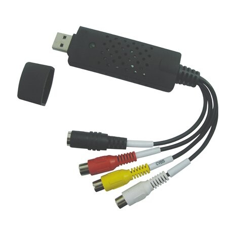 PremiumCord USB 2.0 Video/audio grabber pro zachytávání záznamu,30fps, vč. software