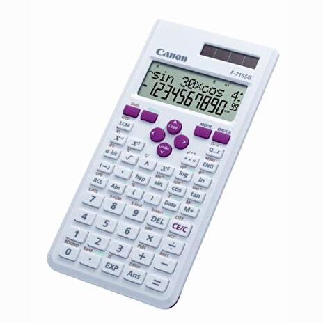 Canon kalkulačka vědecká F-715SG WHITE & MAGENTA