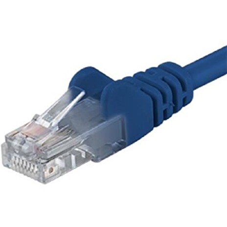 PremiumCord Patch kabel Cat6 UTP, délka 7m, modrá