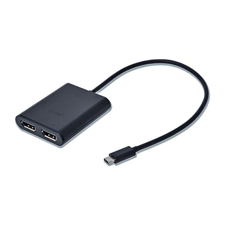 i-tec USB-C dual Display Port Video Adapter 2x DP 4K kompatibilní z Thunderbolt3