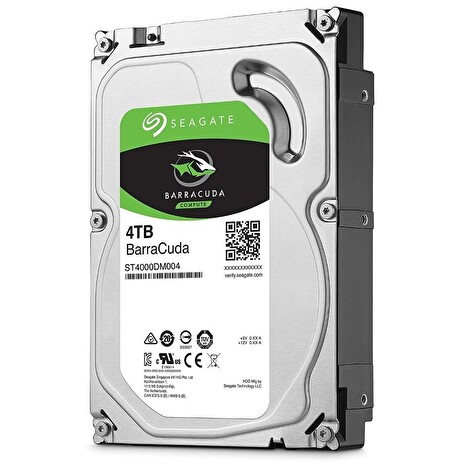 Seagate BarraCuda 4TB HDD / ST4000DM004 / interní 3,5" / 5400 rpm / SATA III / 256MB