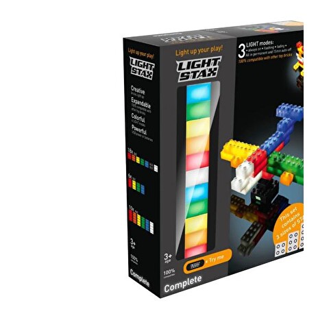 Stavebnice LIGHT STAX COMPLETE SET kompatibilní LEGO DUPLO