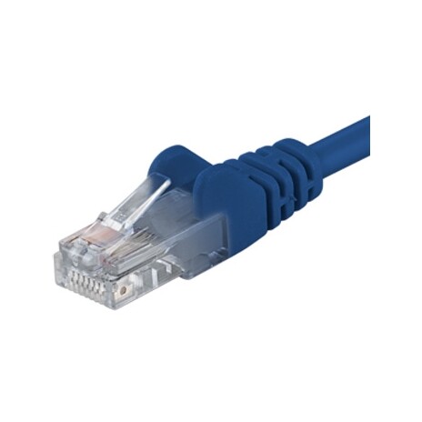 PREMIUMCORD Patch kabel UTP RJ45-RJ45 CAT5e 2m modrá
