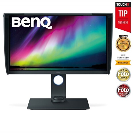 BENQ 27" LED SW271/ 3840x2160/ LBL/ FF/ IPS panel/ 20M:1/ 5ms/ HDMI/ DP/ USB/ černý