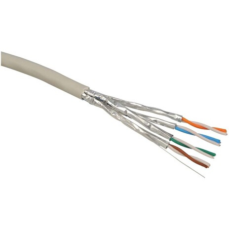 Instalační kabel Solarix CAT6A STP LSOH Dca-s1,d2,a1 500m/cívka SXKD-6A-STP-LSOH