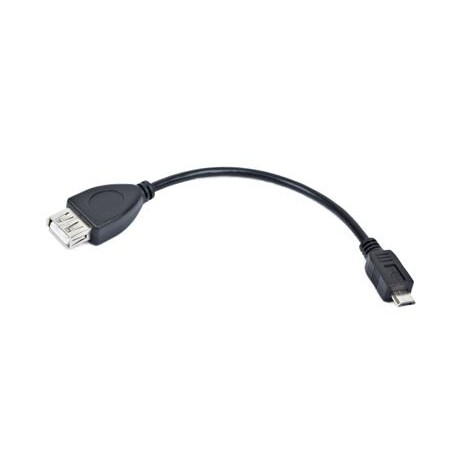 GEMBIRD kabel propojovací USB 2.0 A - Micro B OTG, F/M kabel 15cm