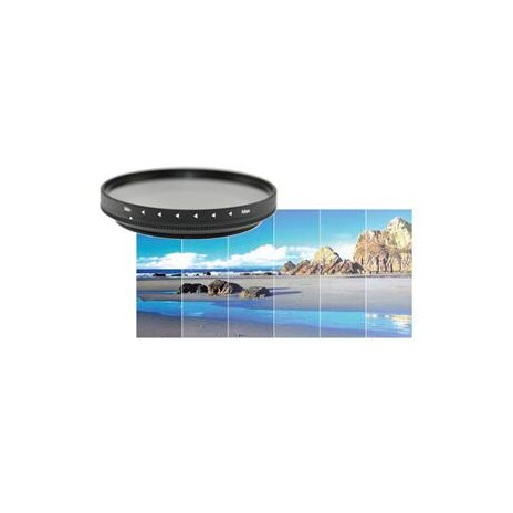 Doerr ND4-400x VARIABLE šedý filtr 67 mm (+ redukce na 62 mm)