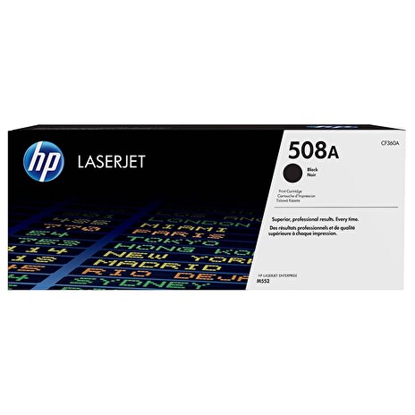 HP 508A Černá originální tonerová kazeta LaserJet