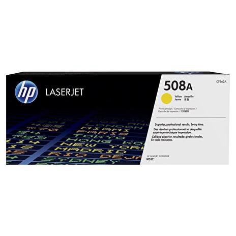 HP 508A Žlutá originální tonerová kazeta LaserJet