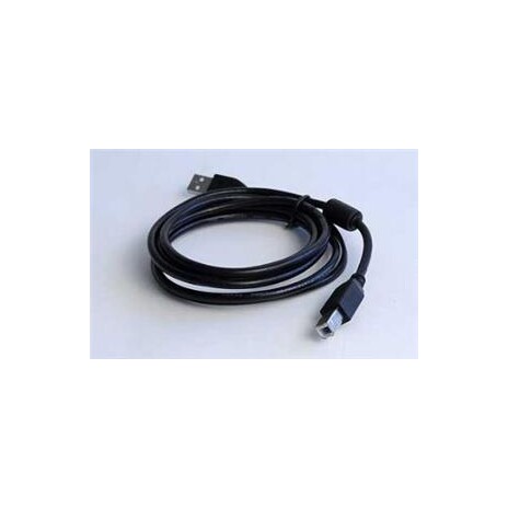 GEMBIRD Kabel USB 2.0 A-B propojovací 1,8m Premium (černý, ferit, zlacené kontakty)