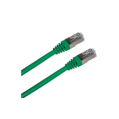 Patch cord FTP cat5e 0,5M zelený