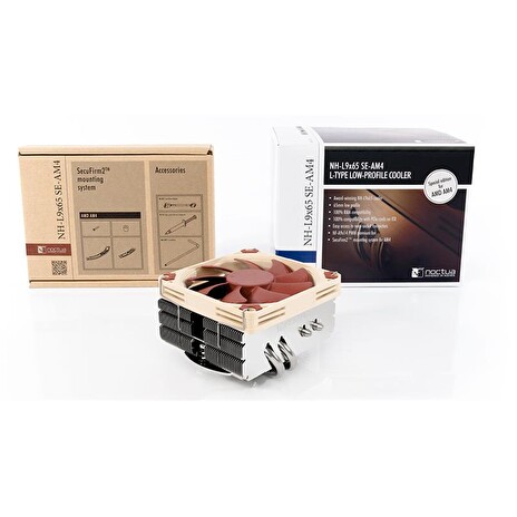 Noctua NH-L9x65 SE-AM4 low-profile, AMD socket AM4, nízký profil