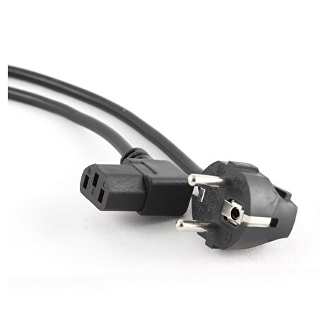 GEMBIRD Kabel napájecí pravoúhlý VDE 220/230V 1,8m