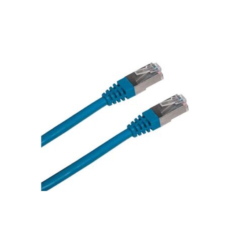 Patch cord FTP cat5e 3M modrý