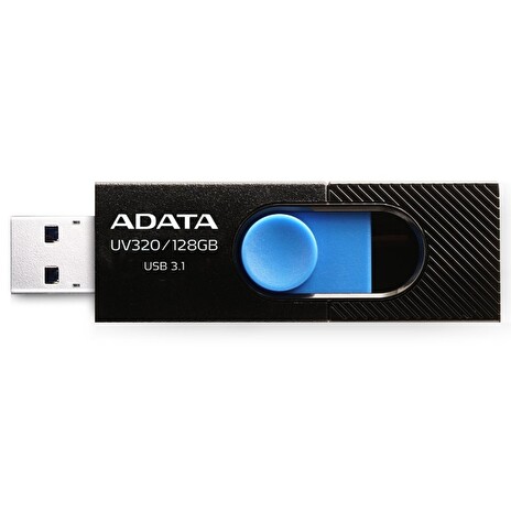 ADATA flash disk 128GB UV320 USB 3.1 černo-modrý