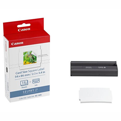 Canon KC-18IS papír + ink (18ks/54 x 54mm)