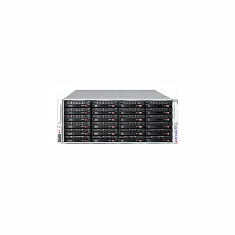 SUPERMICRO 4U chassis 36x 3,5" HS SAS/SATA (24x Front + 12x Rear/4xNVMe opt) +2x 2.5"opt., 2x1200W (80PLUS Titanium)