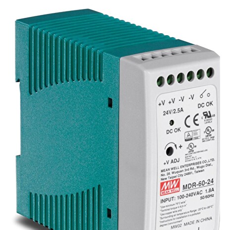 PLANET PWR-60-24 napájecí zdroj průmyslový, výstup 24V, 60W