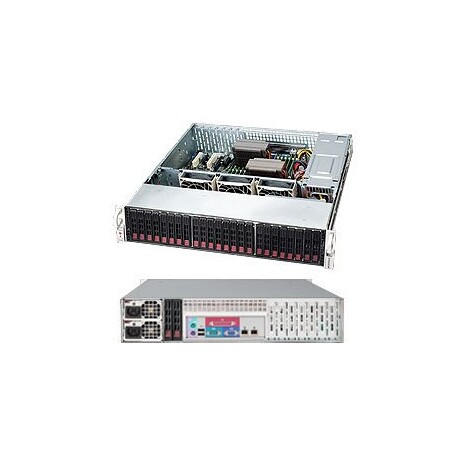 SUPERMICRO 2U chassis 24x 2,5" HS SAS/SATA (6x SFF 8643), 2x920W (80+ platinum)
