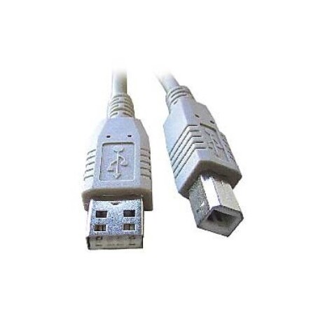 C-TECH Kabel USB A-B 3m 2.0, černý